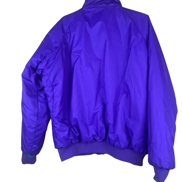 Columbia Men's Reversible All Weather Jacket Purple & Teal Size Large - Picture 6 of 14